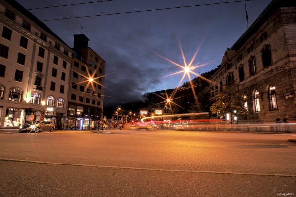 Night long exposure
