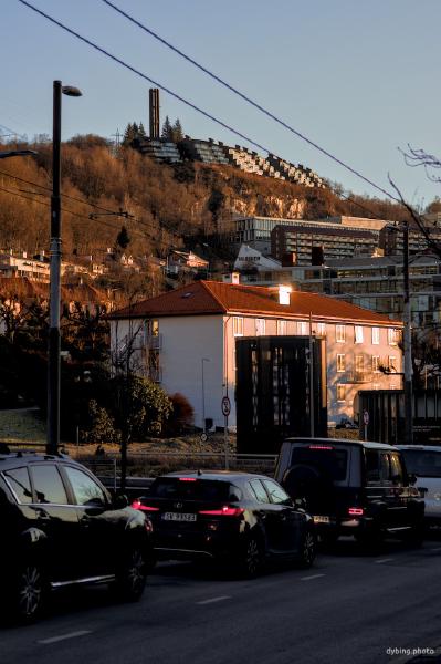 Rush hour by the Hospital