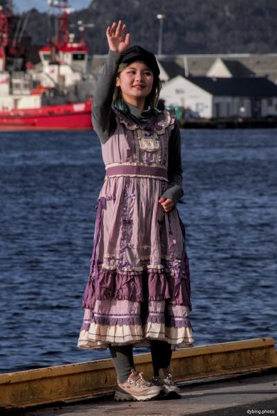 Early season tourist