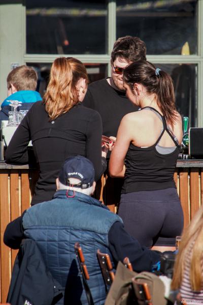 Outside bar season have begun