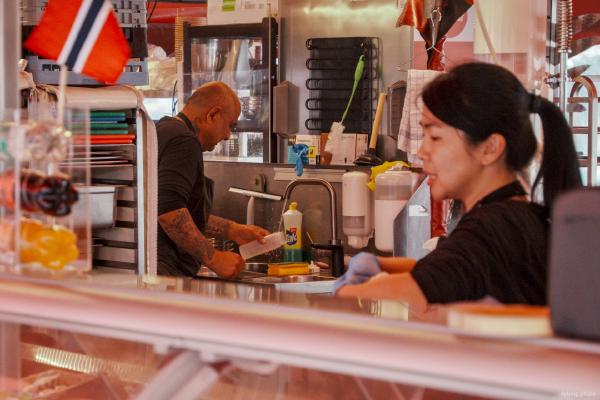 Fish Market Food Stall