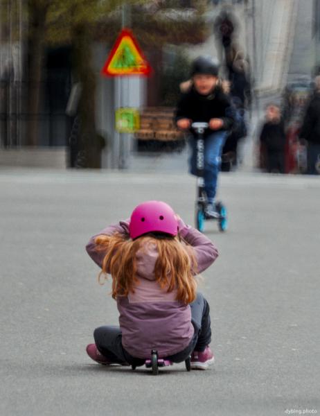 Kids on wheels