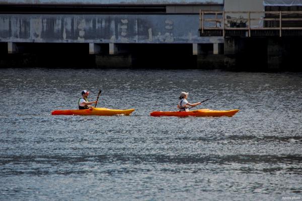 Kayakkers
