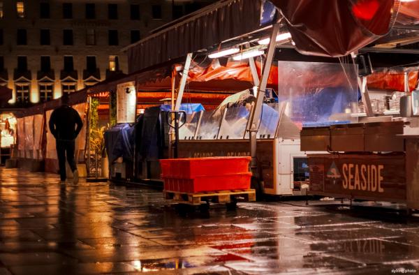 Fishmarket by night