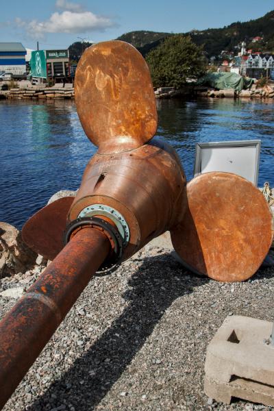 Old propeller