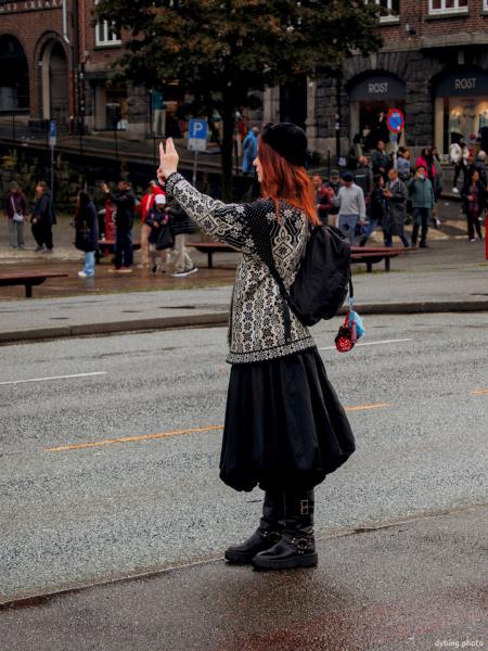 Tourist with style