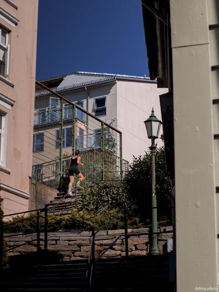 Running stairs - September