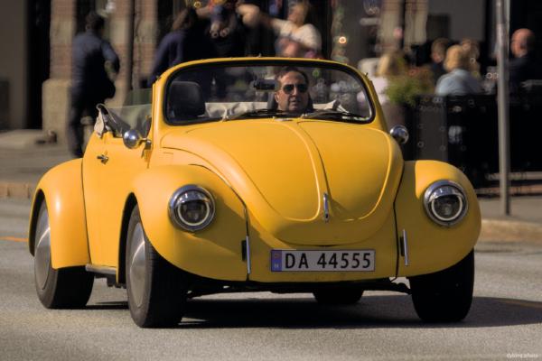 Customized Beetle convertible
